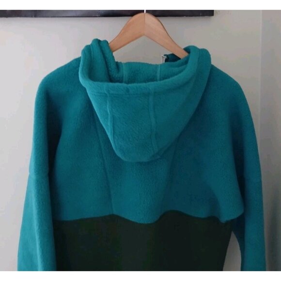 L.L Bean Katahdin Fleece Half-Zip Hoodie Colorblock - Picture 7 of 9